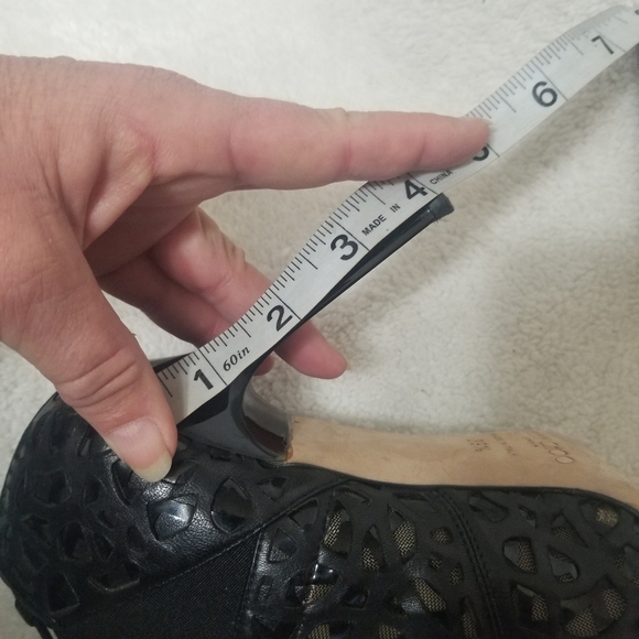 PRICE DROP-Jimmy Choo Tactic Napa Laser Cut Lace-Up Booties Size 39 1/2 - Picture 7 of 7